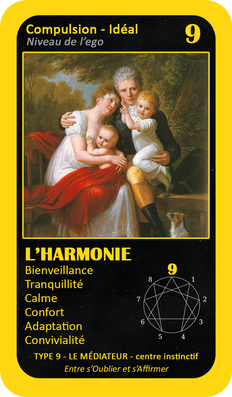 Carte n°9 : l'harmonie