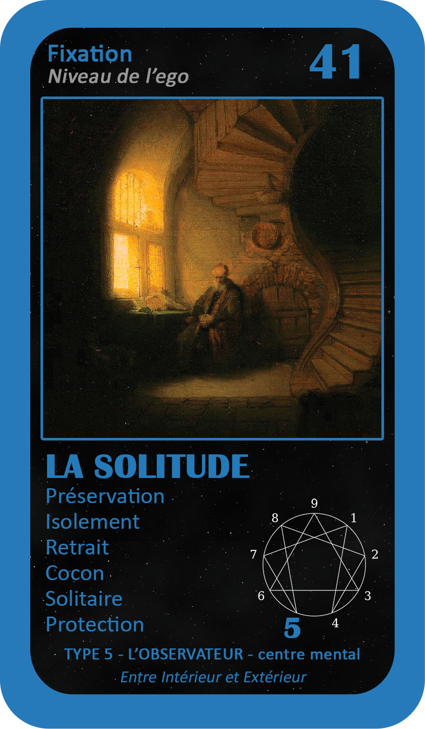 carte n°41 : la solitude