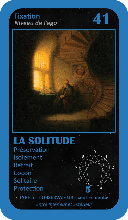 carte n°41 : la solitude
